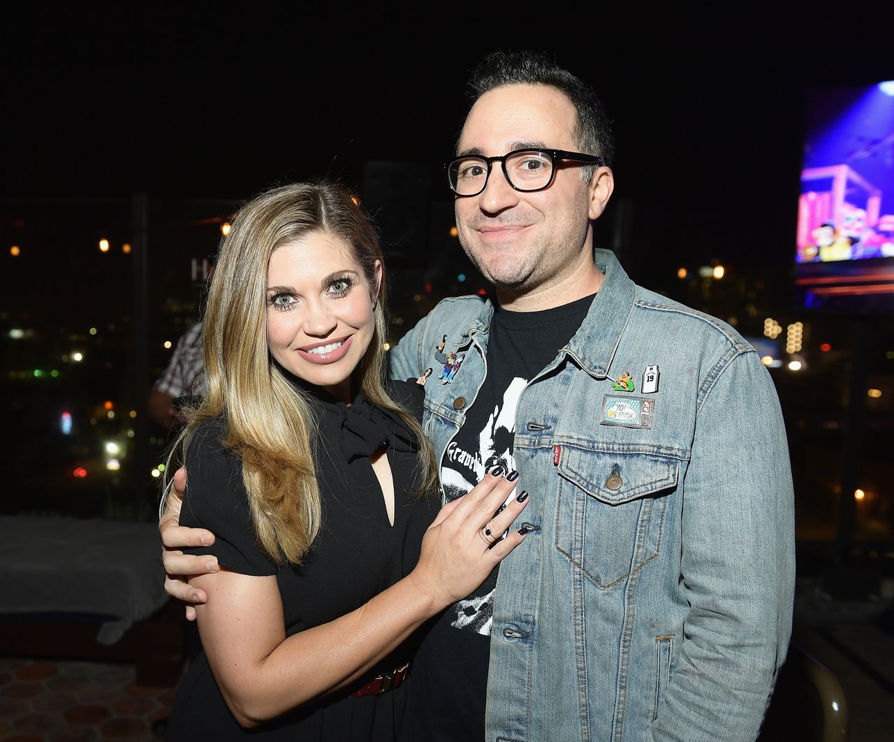 Danielle Fishel and Jensen Karp.