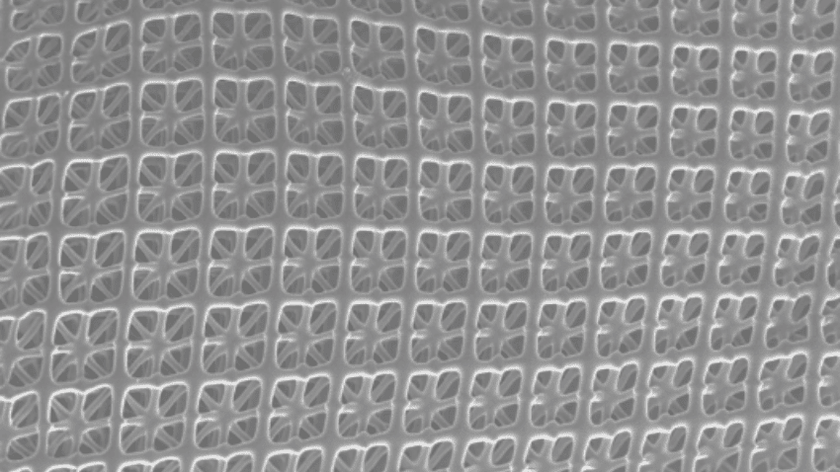 An image of the new nanomaterial.