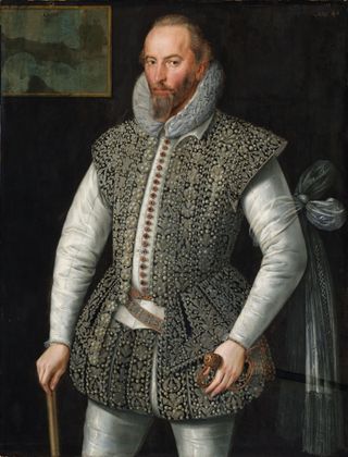 Portrait of Walter Raleigh