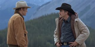Heath Ledger and Jake Gyllenhaal in Brokeback Mountain.