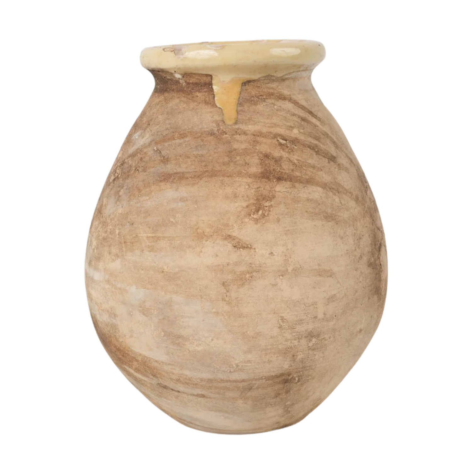A miniature antique biot jar from Chez Pluie