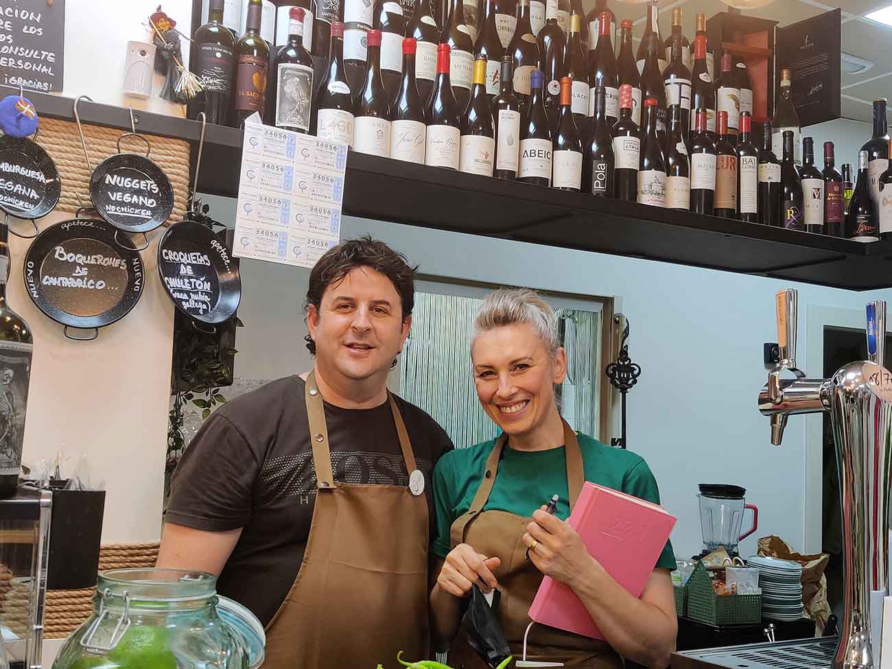 Aitor Nadador and Adriana Neagu, of Sugar