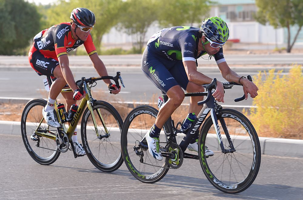 Fran Ventoso and Greg Van Avermaet in the breakaway