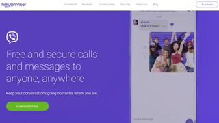 Viber website screenshot