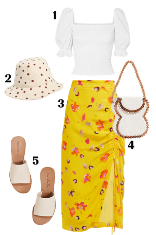 Clothing, Yellow, Product, Day dress, Dress, Design, Pattern, Pattern, Sleeve, Polka dot,