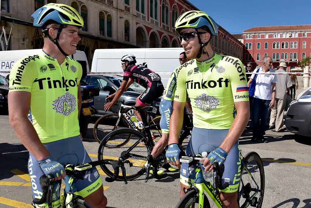 Juraj Sagan and Michael Kolar (Tinkoff)