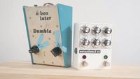 The JHS Notad&uuml;mbl&euml; V2 and the Dumble A Box Later pedal its clean boost circuit is based on