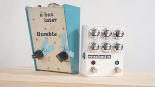 The JHS Notad&uuml;mbl&euml; V2 and the Dumble A Box Later pedal its clean boost circuit is based on