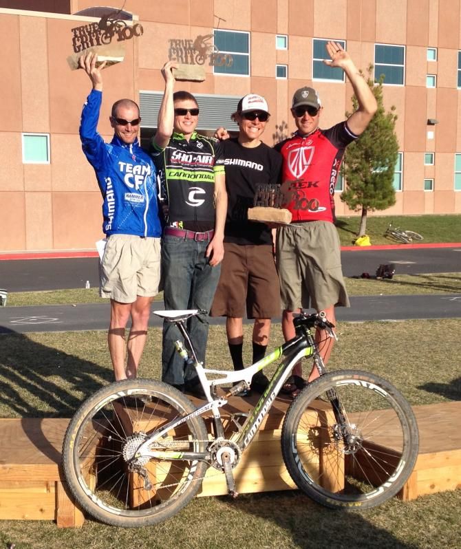Open Men's Podium at the True Grit Epic NUE #1