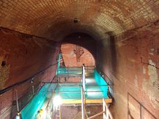 The Williamson Tunnels. Picture by courtesy of the Joseph Williamson Society.