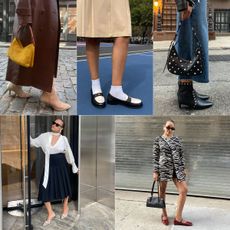 Editor models five shoe trends in New York City