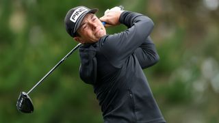 Viktor Hovland at the Pebble Beach Pro-Am