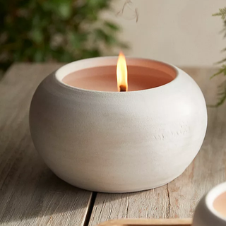 ceramic citronella candle