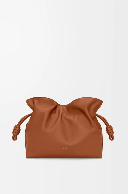 Medium Flamenco Clutch in Nappa Calfskin