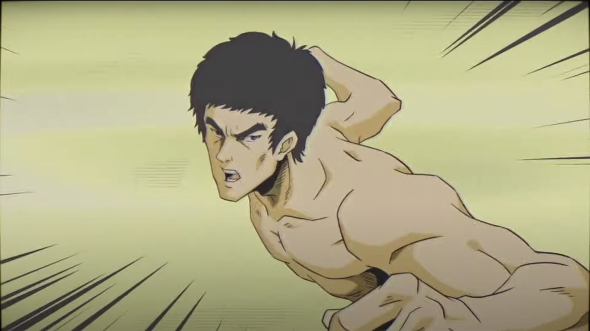 Animated Bruce Lee