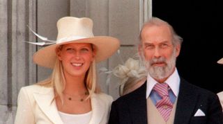 Lady Gabriella Windsor with her father, Prince Micheal of Kent