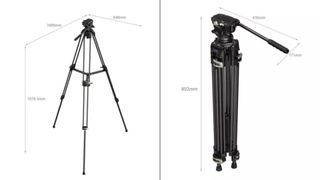 SmallRig Heavy-Duty Fluid Head Tripod AD-01 3751