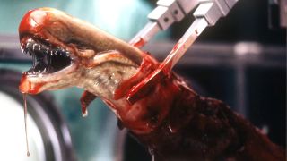 A chestburster in Alien: Resurrection (1997).