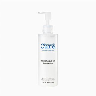 Best Cleansers for Combination Skin 2024: Cure Aqua Gel - Gentle Exfoliator - Water-Based Exfoliating Face and Body Scrub - Dead Skin Remover for Youthful Skin, 1 Pack