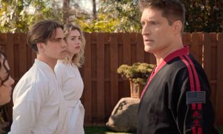 Sean Kanan as Mike Barnes in Cobra Kai season 6