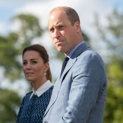 The Prince and Princess of Wales take part in an official visit to Queen Elizabeth hospital