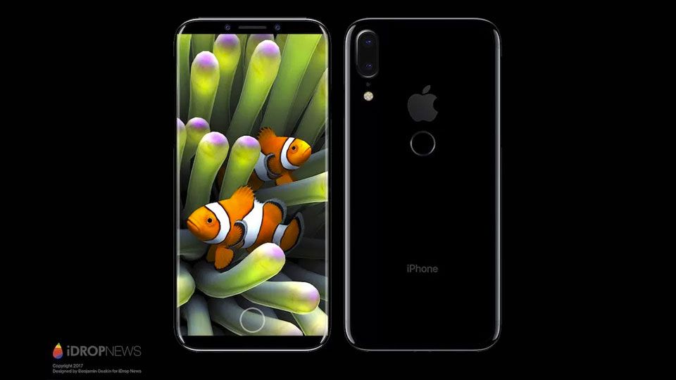 iPhone 8 now rumored to have rear fingerprint scanner and vertical dual