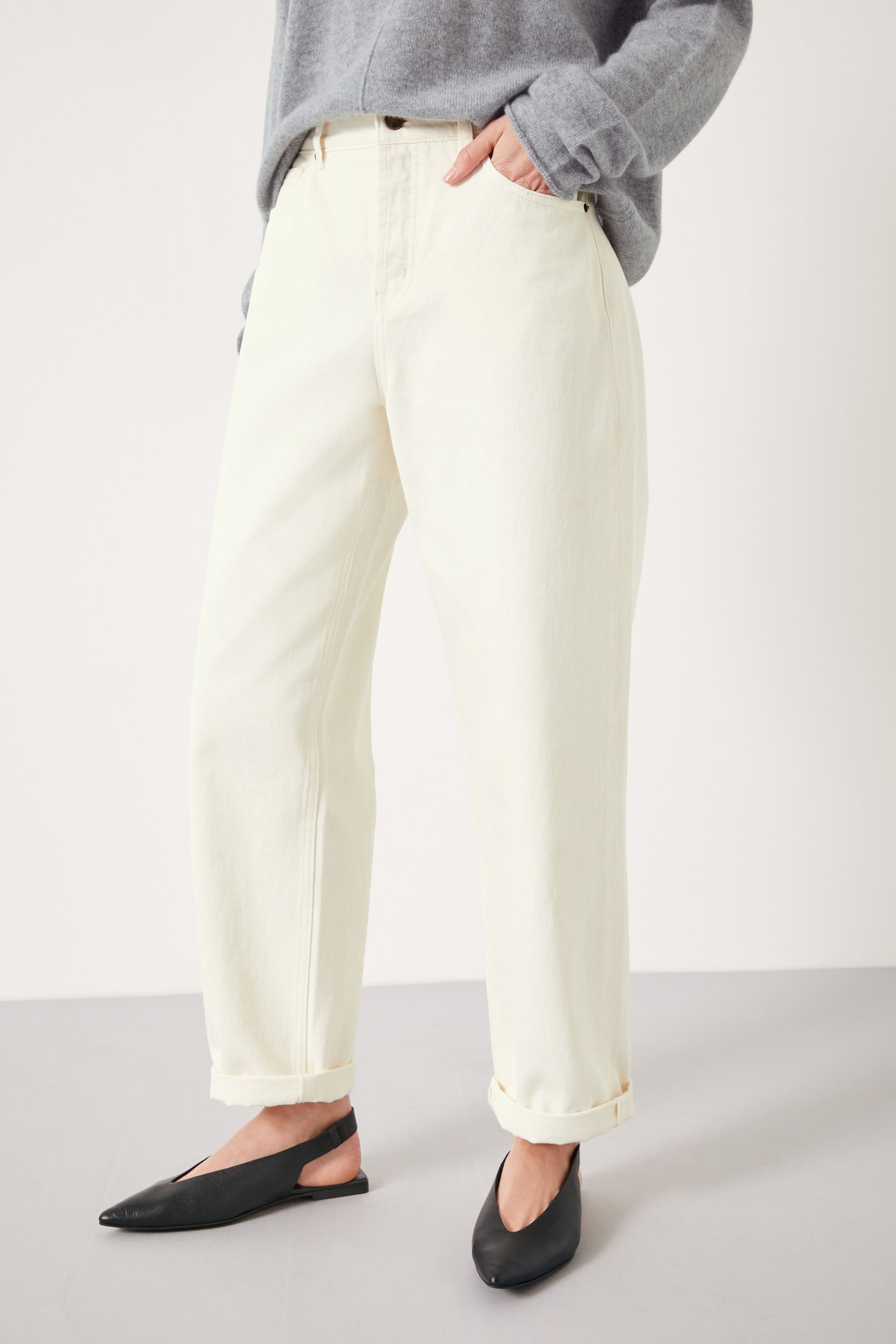 Relaxed Boyfriend Jeans