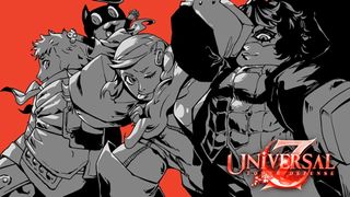 Key art for Universal Tower Defense Z codes showing various characters and the logo