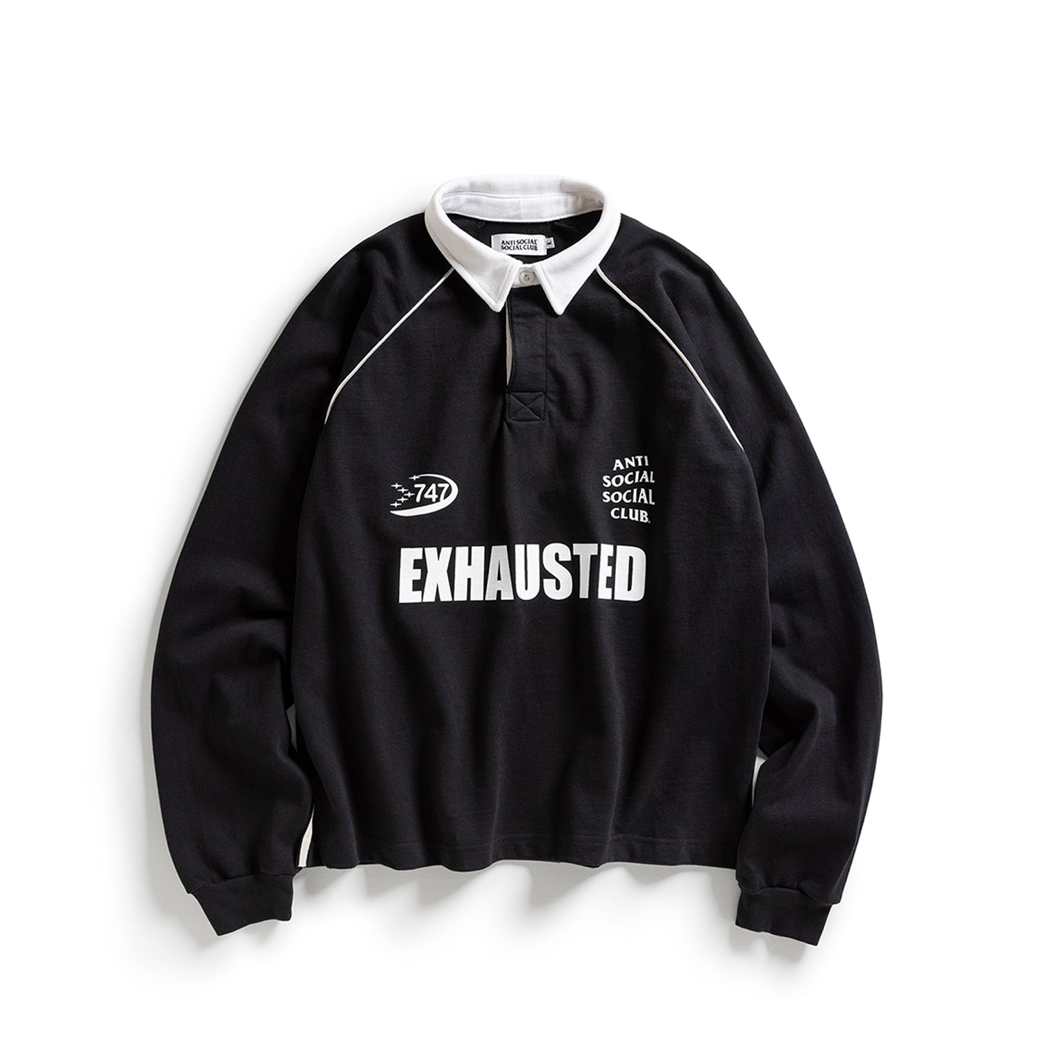Rugby Polo - Black - Black / S