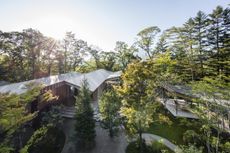 Wild Bird Forest Lodge, Kengo Kuma