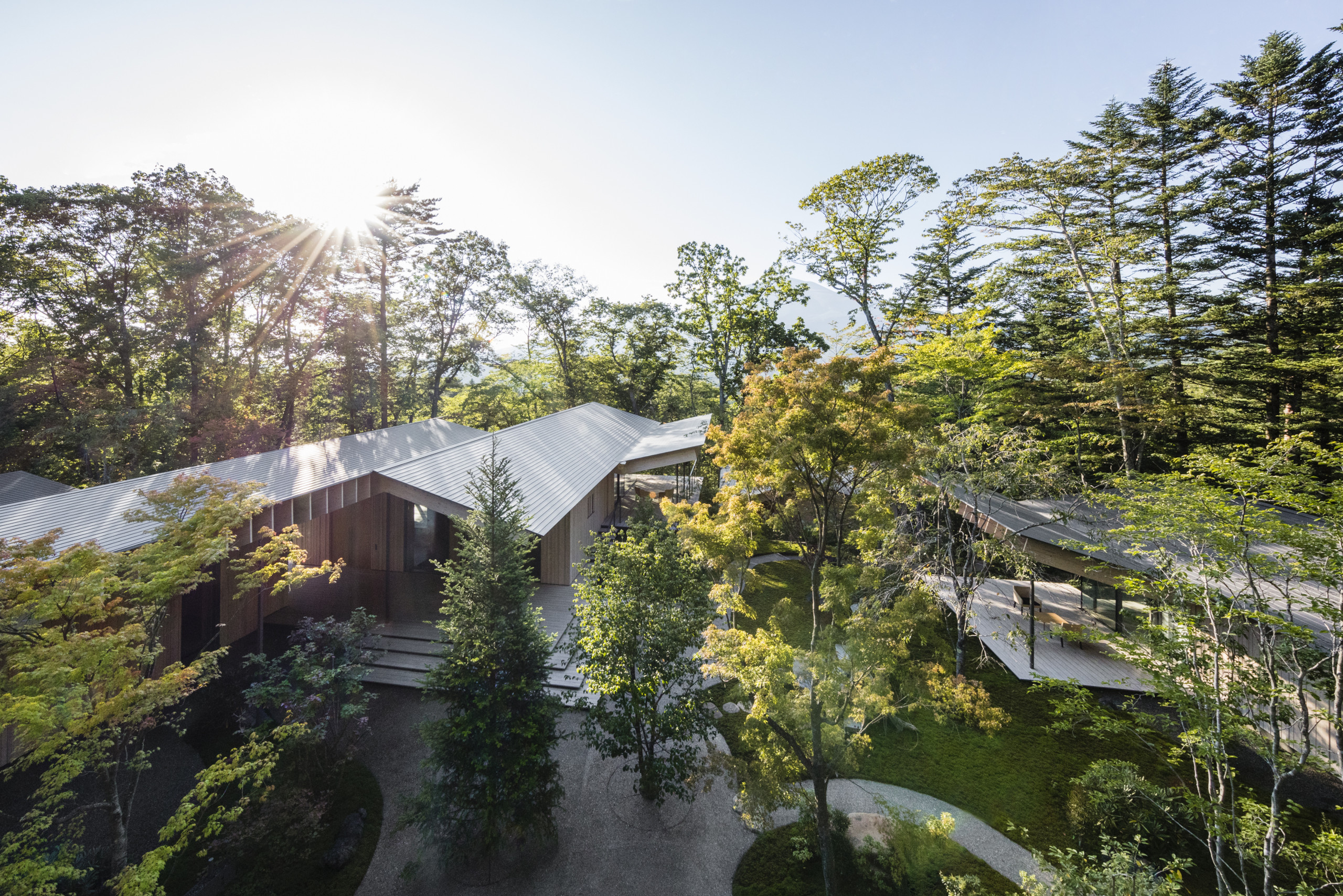Wild Bird Forest Lodge, Kengo Kuma