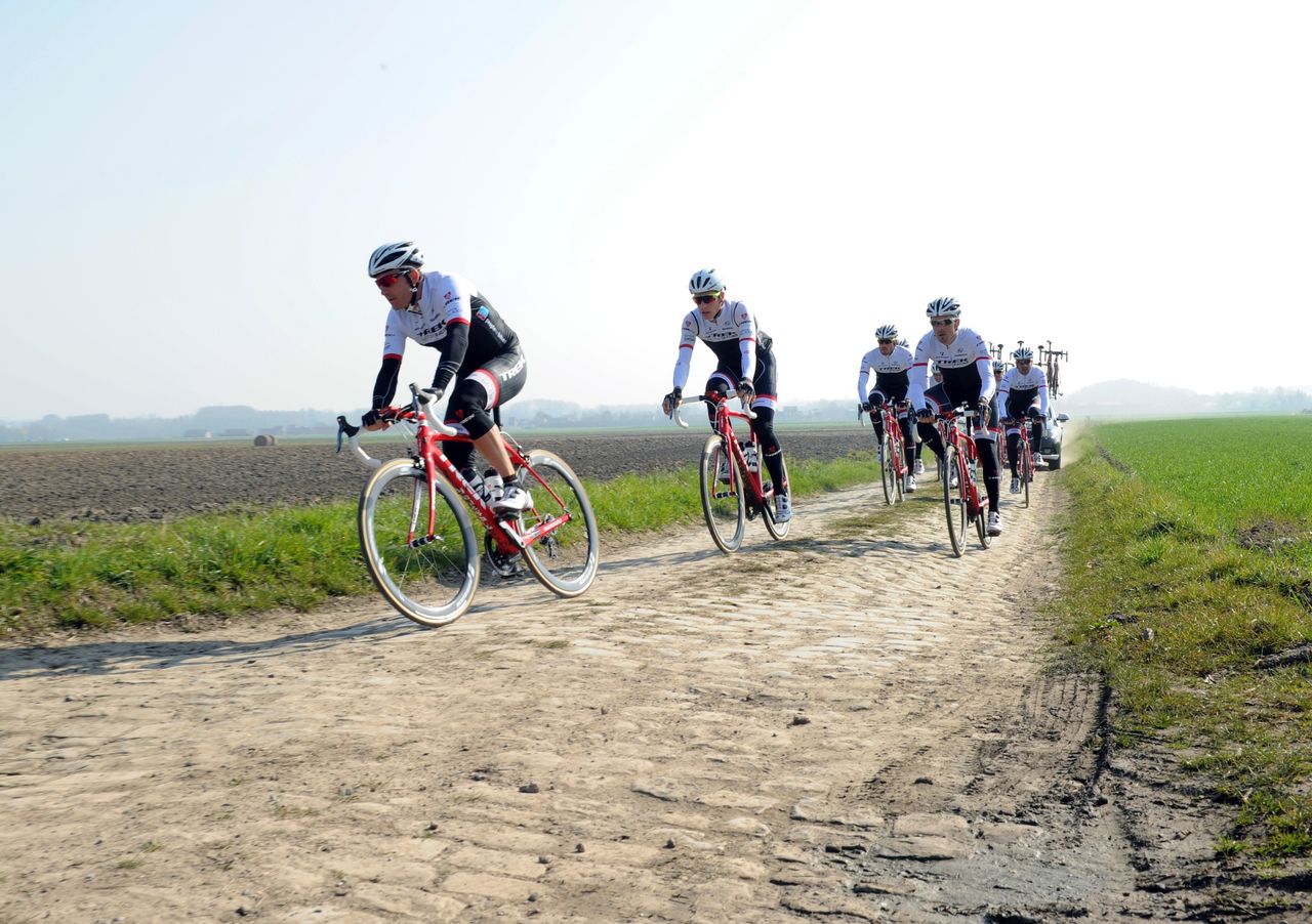 Trek on the cobbles
