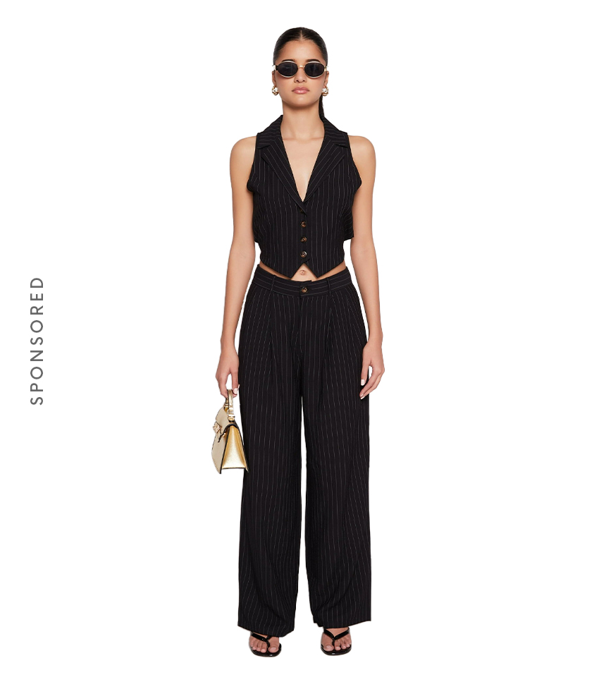 Rainbow Pinstripe Trousers
