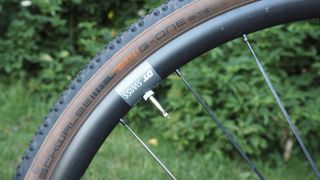 Schwalbe tyre on DT Swiss wheel