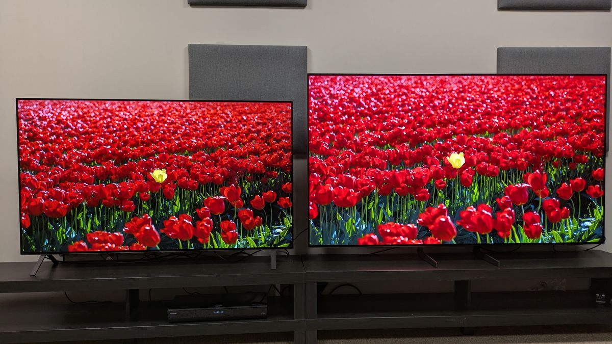 I tested Samsung and LG's cheapest OLED TVs side-by-side to see which TV comes out on top – here's what happened
