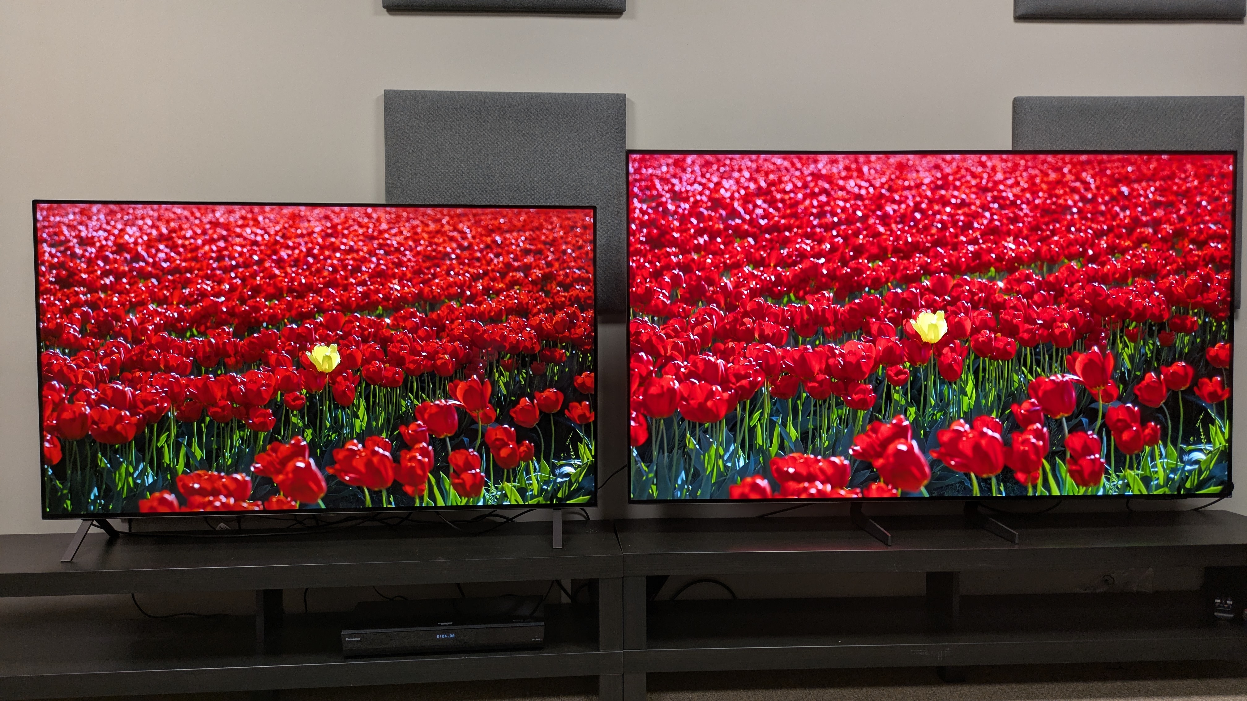 I tested Samsung and LG's cheapest OLED TVs side-by-side to see which TV comes out on top – here's what happened