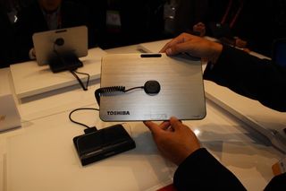 Toshiba Excite X10 at CES 2012