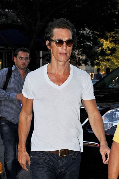 matthew mcconaughey, weight loss, marie claire, marie claire uk, dramatic movie makeover