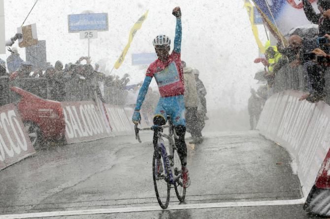 Vincenzo Nibali (Astana) wins stage 20
