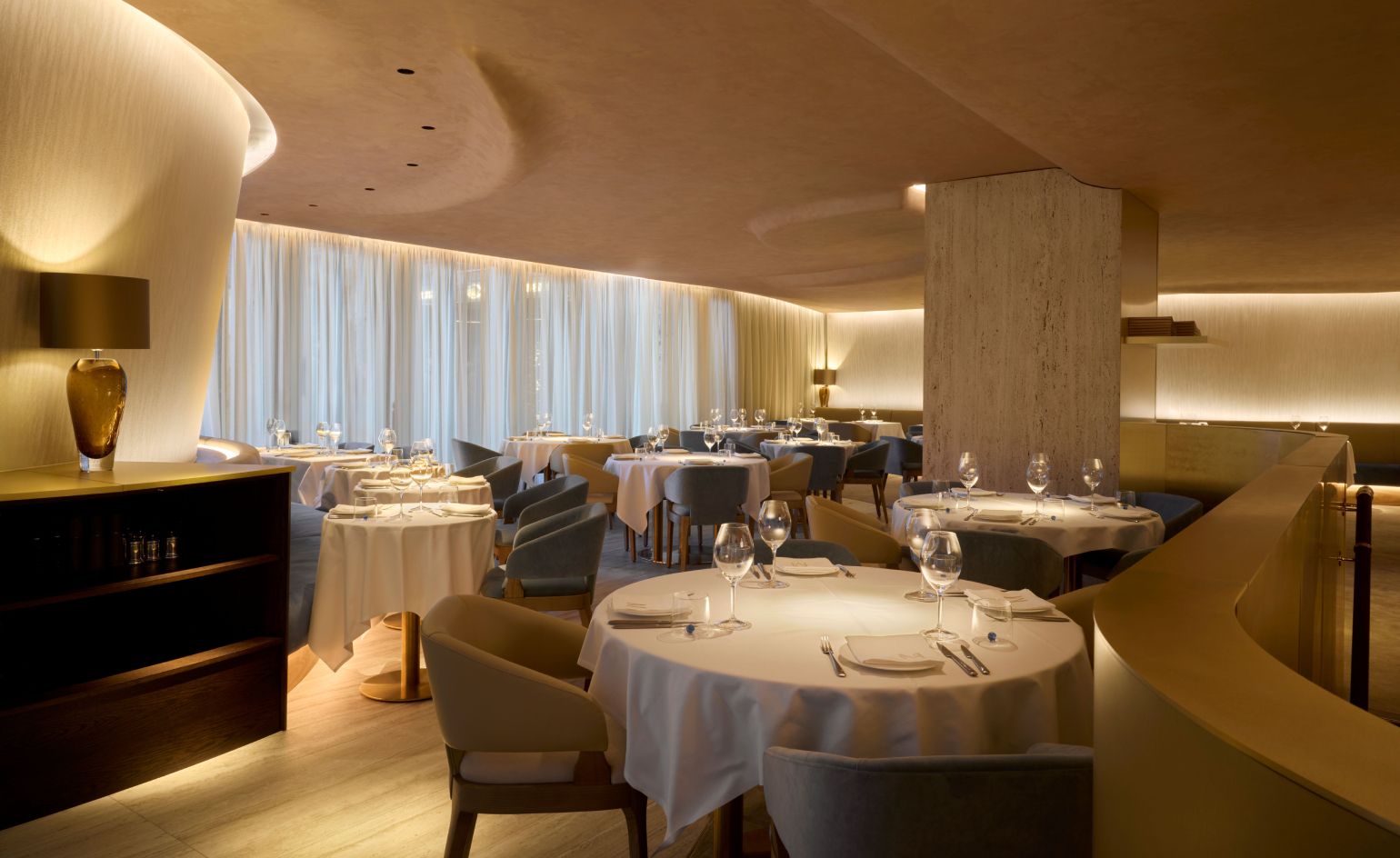 wallpaper.com - Sofia de la Cruz - This expressive London restaurant was shaped by 'the emotions of the sea'