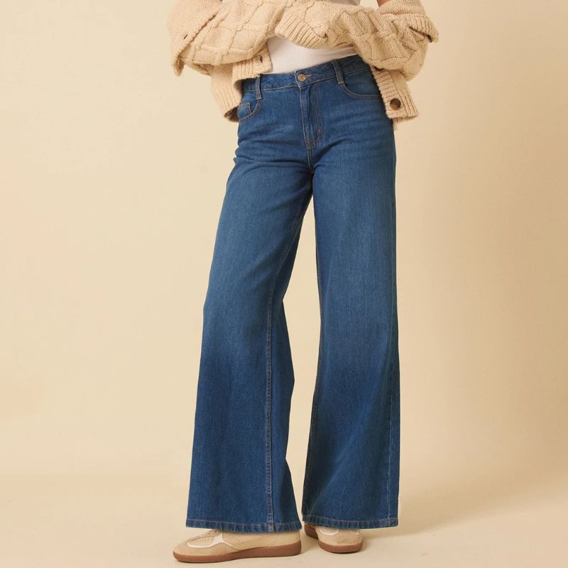 Nobody&#039;s Child jeans on model 