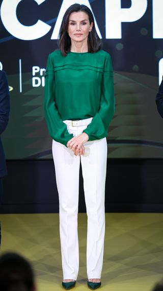 Queen Letizia of Spain attends The DISCAPNET Awards