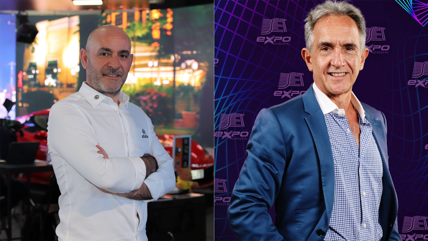 Luis Garrido, executive director at Alfalite (left) and Marcelo Gardelin, strategic alliances director at Adistec Corp announcing partnership that will help expand Alfalite&#039;s presence in the Americas.