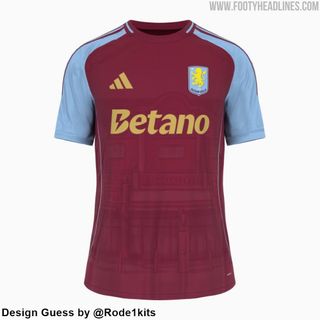 Aston Villa 2025/26 kit prediction