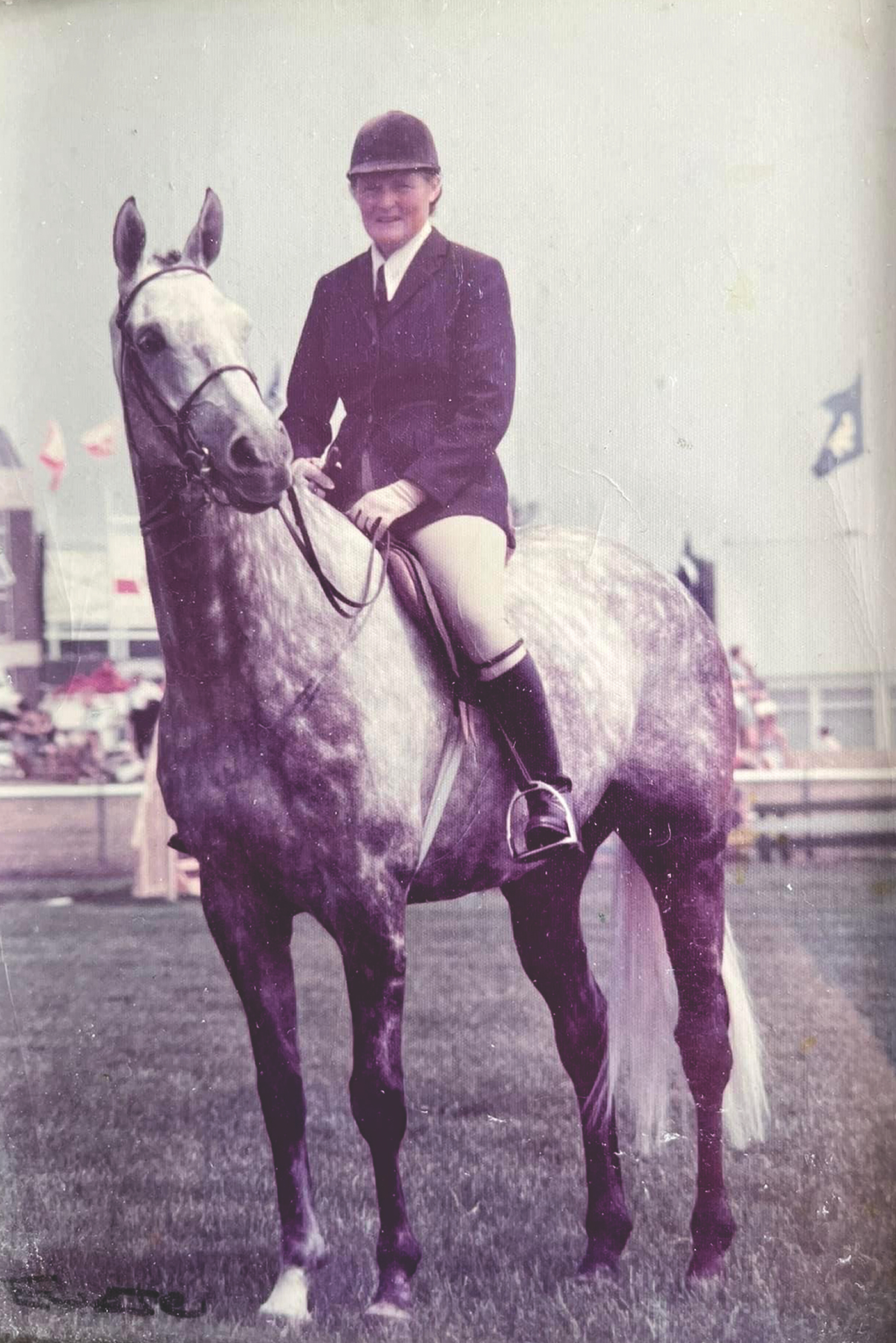 The horsewoman and trainer Denise Aylmer-Aylmore died aged 98