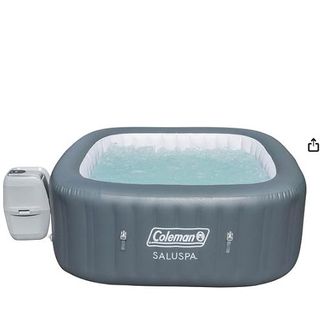 Coleman SaluSpa Hawaii hot tub in gray