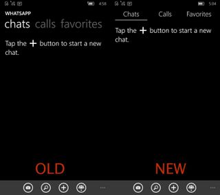WhatsApp for Windows Phone update brings small UI tweaks