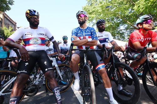 Images from the 2022 Harlem Skyscraper Cycling Classic