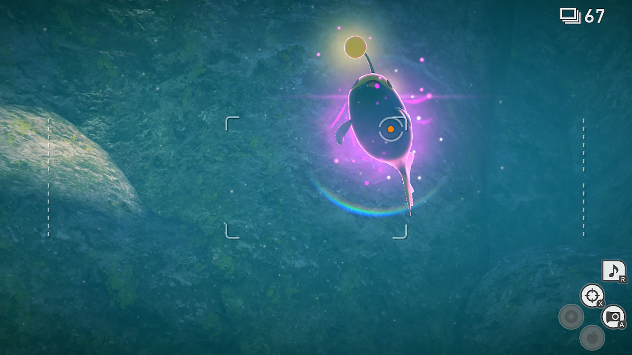 New Pokemon Snap Lugia Make Lanturn Glow