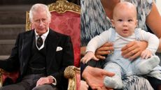 King Charles' coronation day will be extra special for Archie, seen here side-by-side